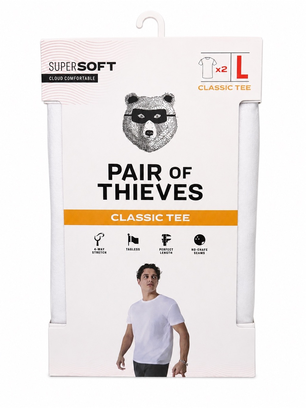 Pair of Thieves Men's Classic Tee - White (L)